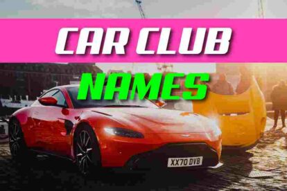200 Car Club Names: Unleash Your Car Club's Identity
