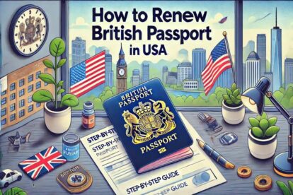 How To Renew British Passport In USA