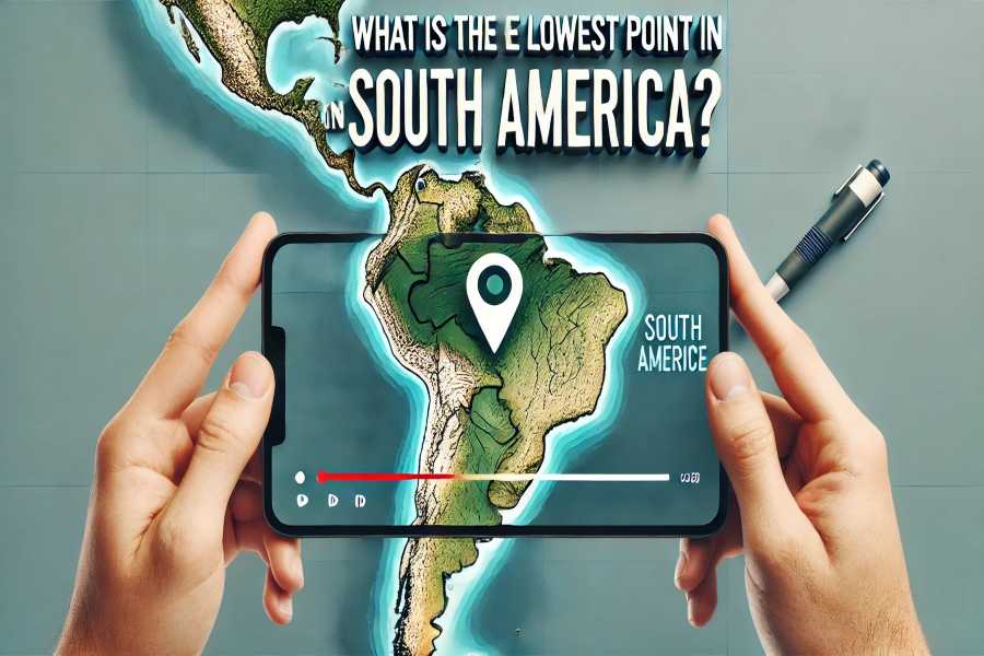 What Is The Lowest Point In South America